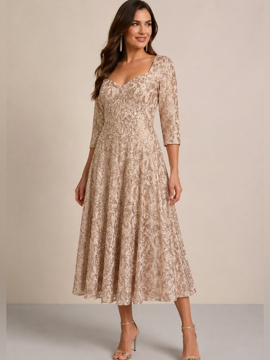 Tahari ASL Dresses & Skirts - NWT Tahari ASL Embellished Sequin Midi Dress 8